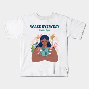 Make Every Day Earth Day Kids T-Shirt